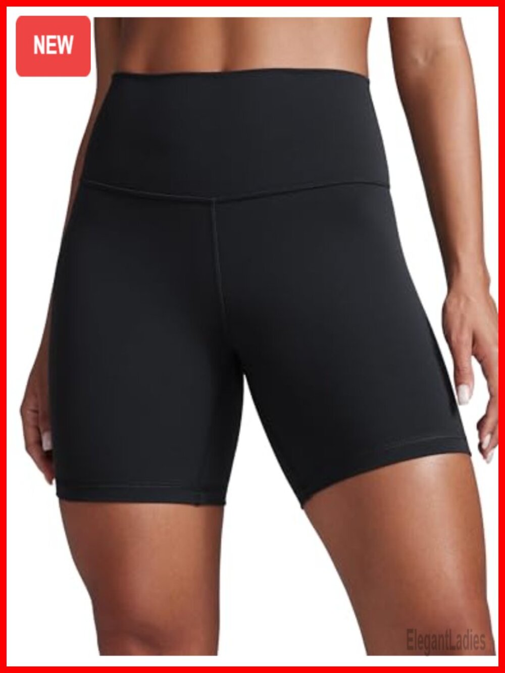 High Waisted Biker Shorts 6 Inch Inseam Athletic Women Workout Yoga Gym